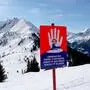 Lawinengefahr durch die milden Temperaturen