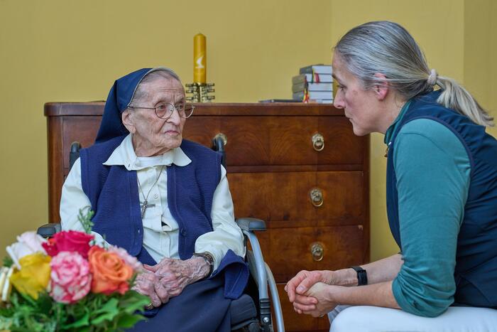 Älteste Klagenfurterin: Schwester Maria feiert: „Ich hätte nie gedacht ...