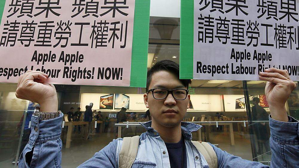 Arbeiterrechte werden bei Apple-Zulieferer klein geschrieben