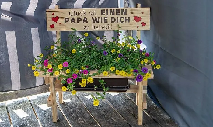 Birgit Schober hatte das Vatertagsgeschenk noch selbst ausgesucht