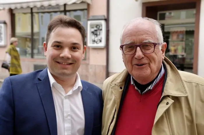 SPÖ-Vizebürgermeister Philipp Schober und Dante-Alighieri-Präsident Gert Thalhammer