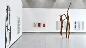 Einblick in die Ausstellung „Blind Date“