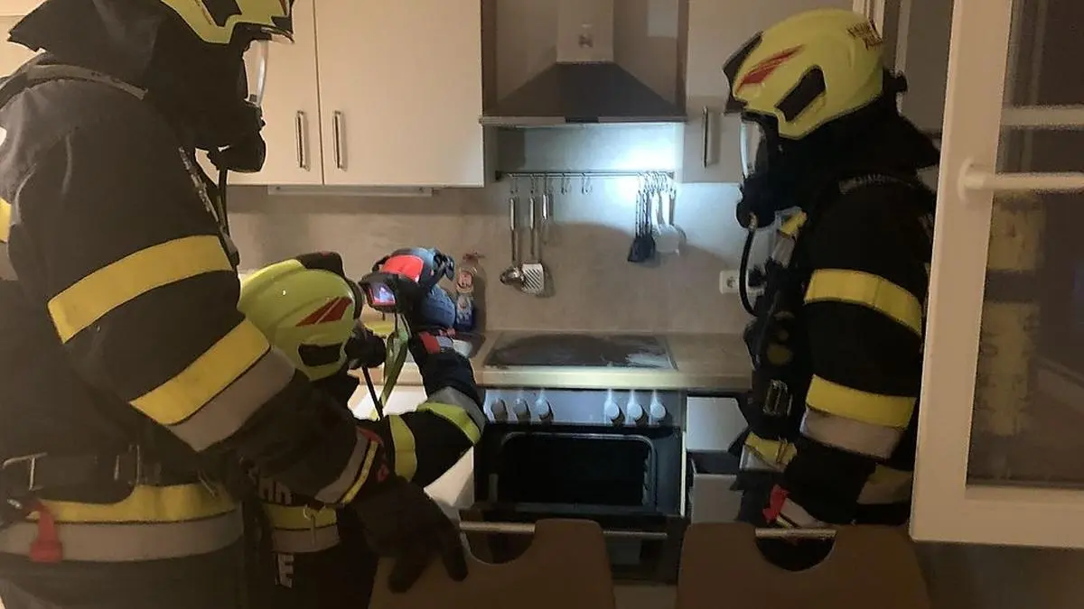 Mit Wärmebildkamera wurde die Küche überprüft