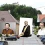 Sie wollten das Bürgermeisteramt: (Von links) Franz Pirolt, Emilis Selinger und Norbert Sadler