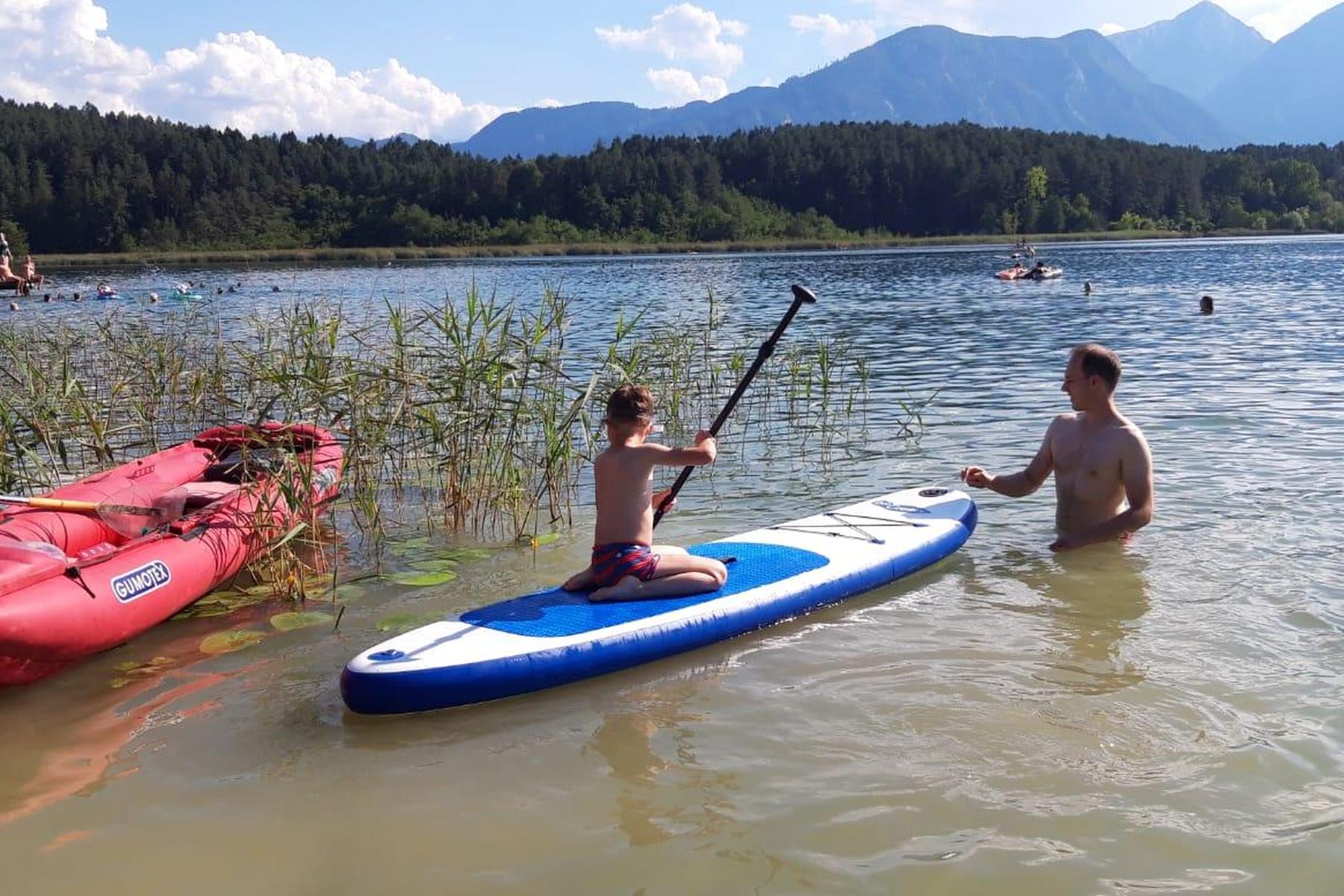 Fast 30 Grad: Hitzerekorde in Kärntens Seen purzeln, Fische tauchen ab