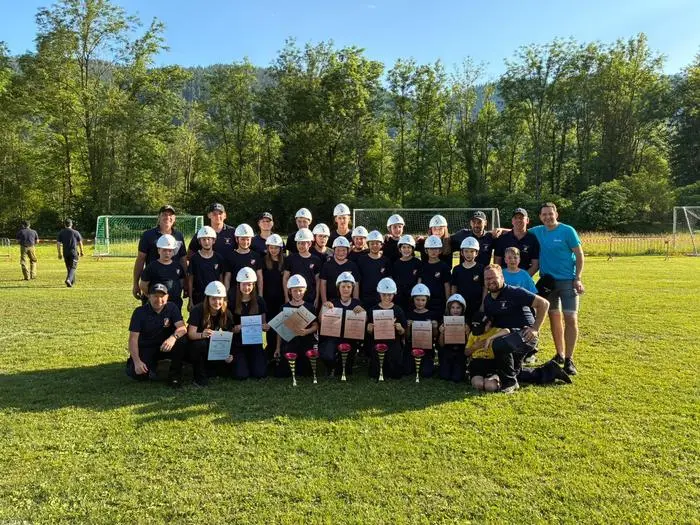 Die Feuerwehrjugend Treffling ist aktuell auf Platz Eins