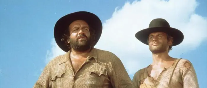 Carlo Pedersoli alias Bud Spencer und Terence Hill im Film