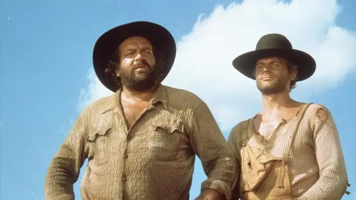 Carlo Pedersoli alias Bud Spencer und Terence Hill im Film