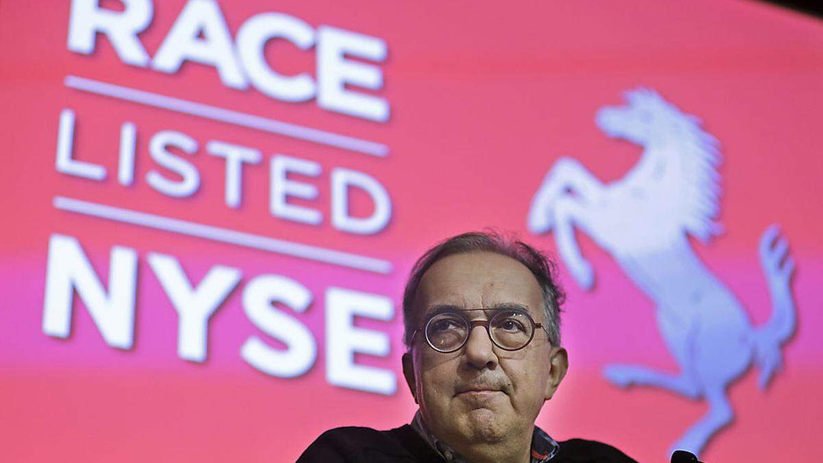 Sergio Marchionne brachte Ferrari 2015 an die Börse. Sein Tod verunsicherte die Anleger nun.