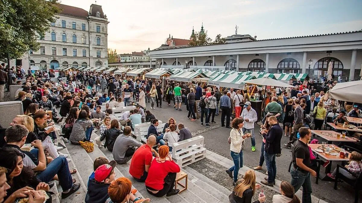 Zwischen Düften und Dampf geht es bei den Offenen Küchen in Ljublkana immer der Nase nach