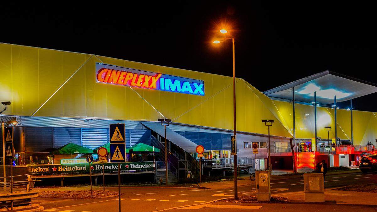 Das Cineplexx in Graz-Puntigam