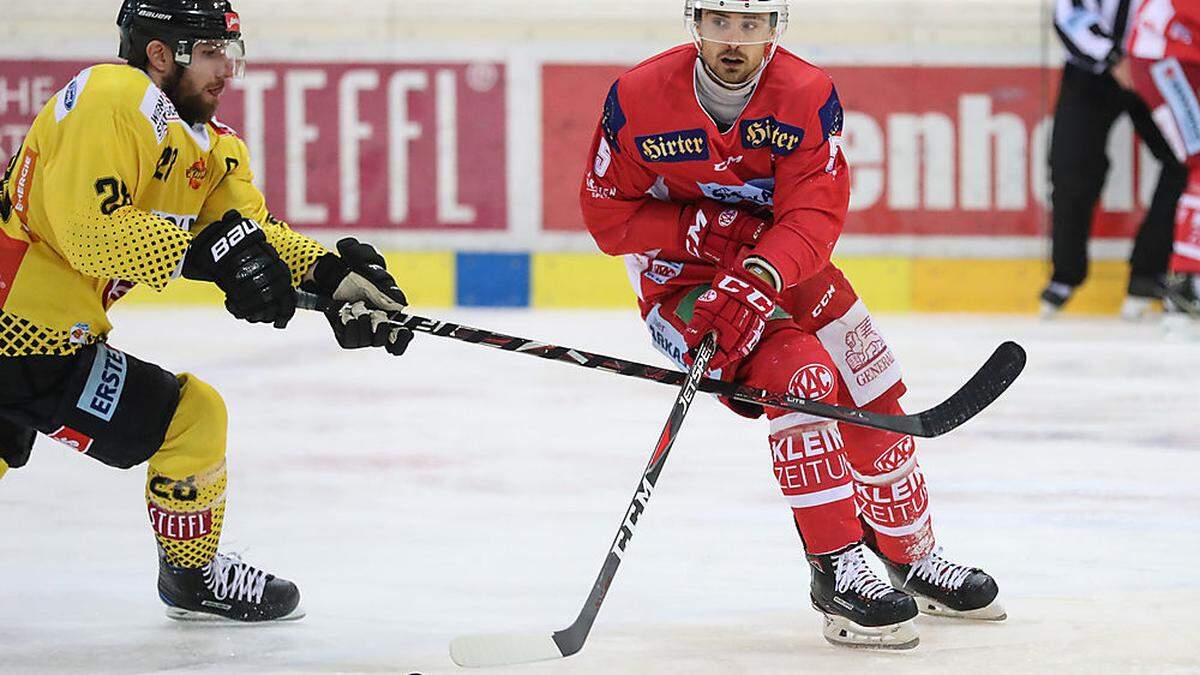 Robin Gartner dürfte gegen Graz zu Hause sein Comeback geben 