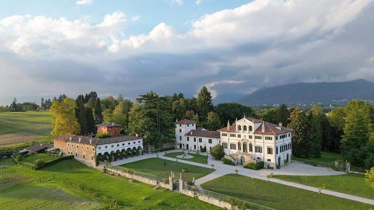 Die Villa Gallici Deciani nördlich von Udine lädt am Sonntag erstmals zum Tag der offenen Tür