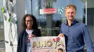 Renate Hinteregger und Christian Feuchter organisieren die Ainova