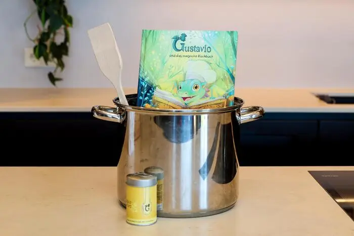 Mit Gustavio wird Lesen und Kochen zur gemeinsamen Familienzeit. 