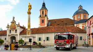 Die Feuerwehr Pöllau überträgt einen Brandeinsatz live