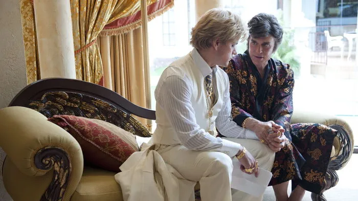 Michael Douglas in einem seiner späten Karrierehöhepunkte: Mit Matt Damon in "Liberace"