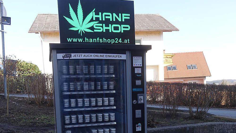 In der Steiermark wurden bis dato 16 &quot;Hanf Shops&quot; aufgestellt 