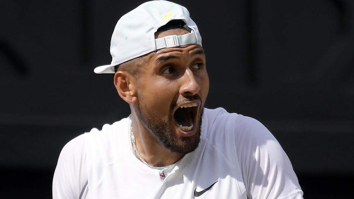 Nick Kyrgios war &quot;not amused&quot;.