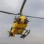 Einsatz des Notarzthubschraubers C12