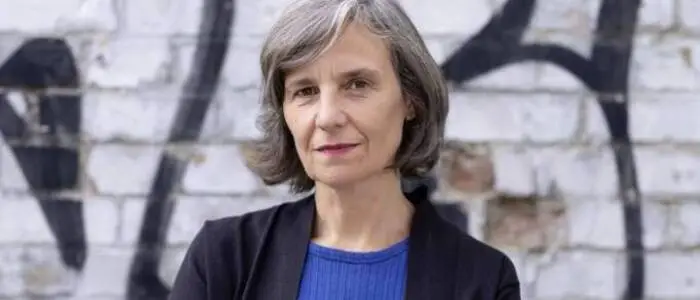 Filmemacherin Ivette Löcker hat eine Position auf der Diagonale
