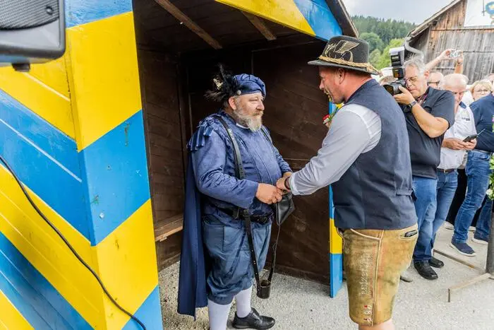 Die traditionelle Pachtzinsübergabe