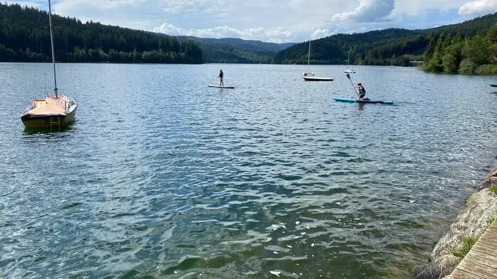 Der Stausee Soboth verspricht auch an heißen Tagen Abkühlung