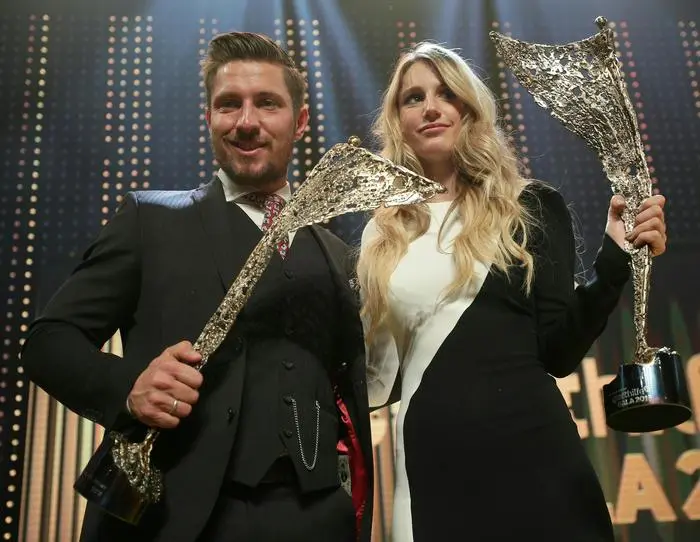 Die Sportler des Jahres 2019: Snowboarderin Anna Gasser und Skirennläufer Marcel Hirscher