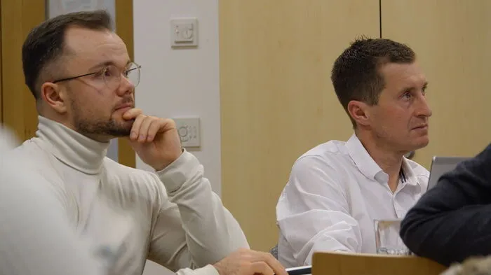 Demonstrierten Einigkeit: Gemeinderat Markus Schach und der ÖVP-Vizebürgermeister Markus Putz