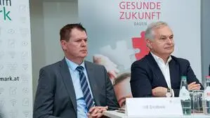 Kages-Chefs: Ulf Drabek (Finanzvorstand) und Gerhard Stark (Vorstandsvorsitzender, re.)