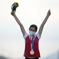 Österreichs Goldkind Anna Kiesenhofer