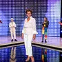 Bereit für das Grande Finale: Tobias Hirsch, Vanessa Dulhofer, Moderatorin Arabella Kiesbauer, Anna Buchegger, Fred Owusu