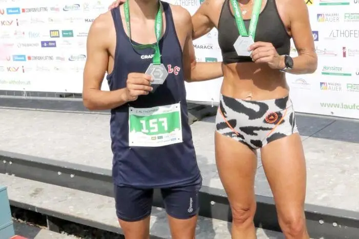 Übrigens: Beim Zehn- Kilometer-Lauf hatten Thomas Messner (26) vom KLC und Barbara Bischof (41) vom Team2012.at die Nase vorne.