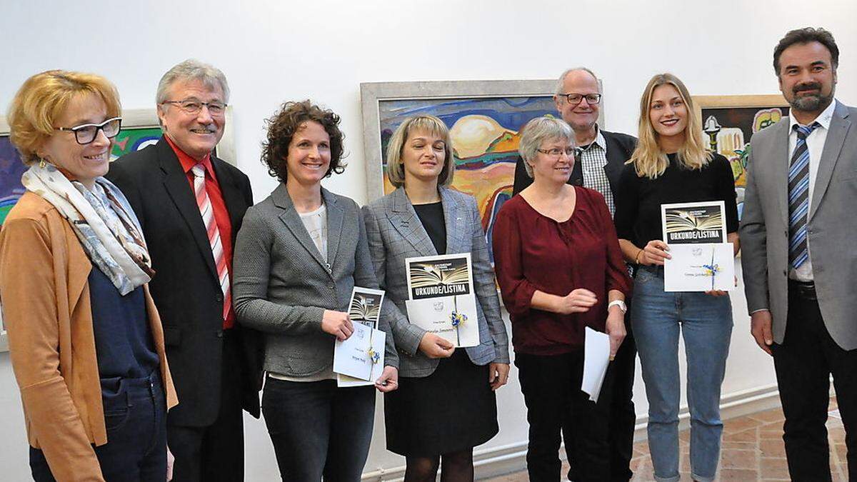 Im Vorjahr lag der Literaturpreis fest in weiblicher Hand 