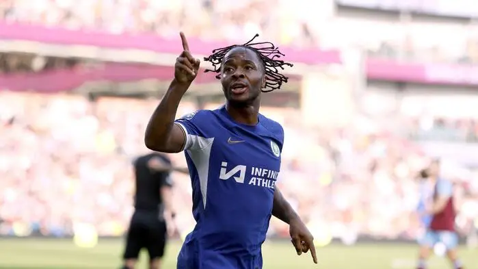 Raheem Sterling 2023 im Dress von Chelsea
