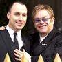 Elton John mit seinem Partner David Furnish