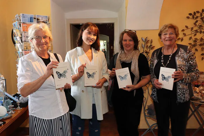 Am Foto von Links: Susanne Bauschke, Emma Sophie Gröning, Christina Bauschke und Elisabeth Sickl.