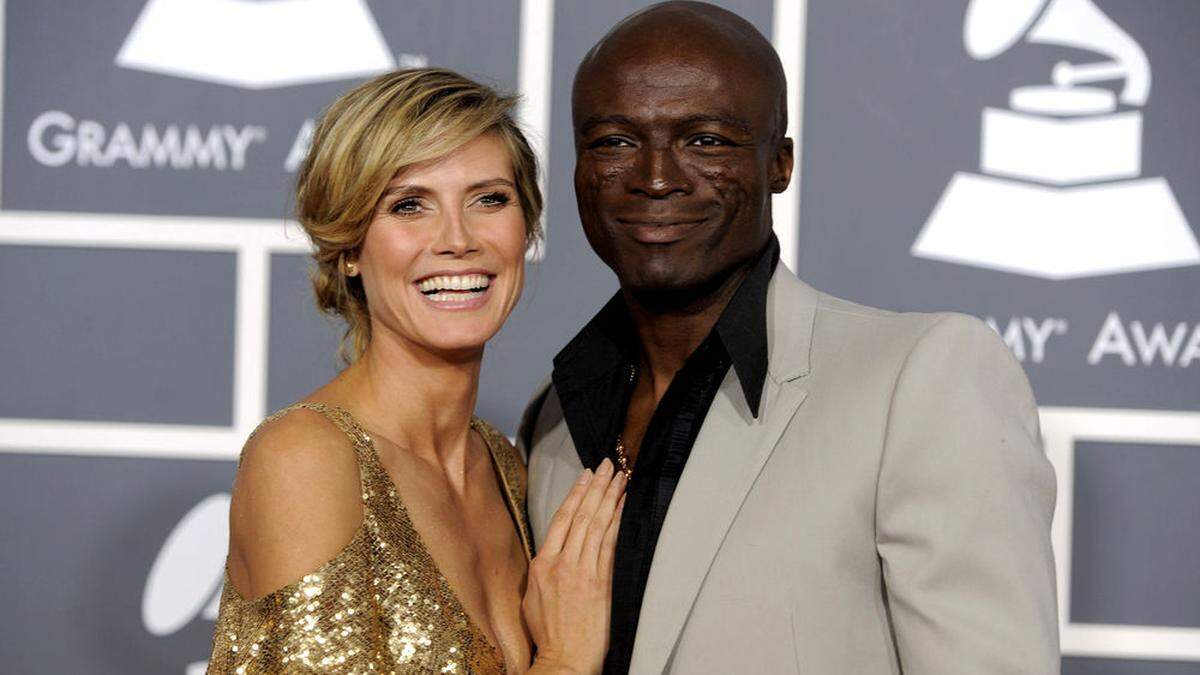 Gemeinsamer Auftritt von Heidi Klum und Seal bei der Grammy-Verleihung 2012