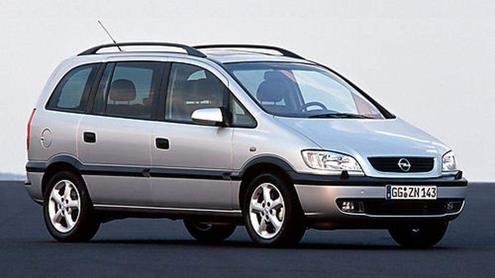 1999 bis 2005: der Opel Zafira A