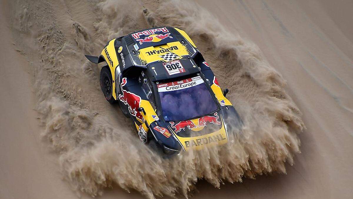 Sebastien Loeb mit seinem Peugeot