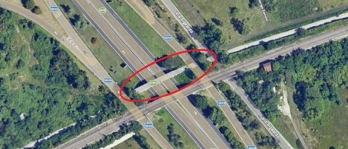 Die Autobahn wird für zwei Nächte gesperrt, damit die Brücke gebaut werden kann