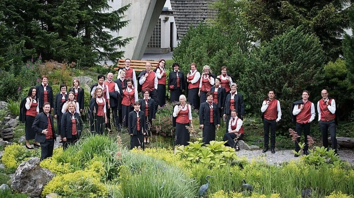 Mit dabei ist u. a. der Kirchenchor Obervellach