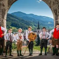 Der Nachwuchs beim Trachtenverein Roßecker in Bruck an der Mur
