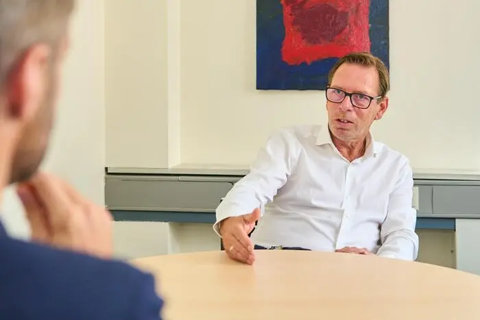 Martin Weberhofer im Interview mit Kleine-Chefredakteur Wolfgang Fercher