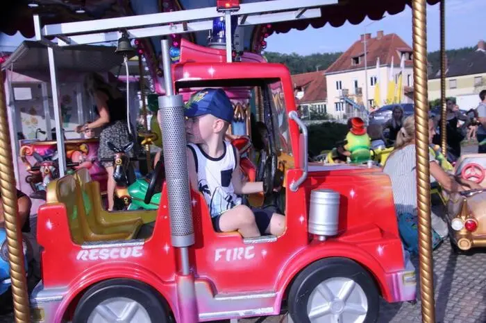 Für die Kleinen war eine eigene Kinder-Spielstraße vorbereitet, ein Bummelzug fuhr durch die Voitsberger Innenstadt.