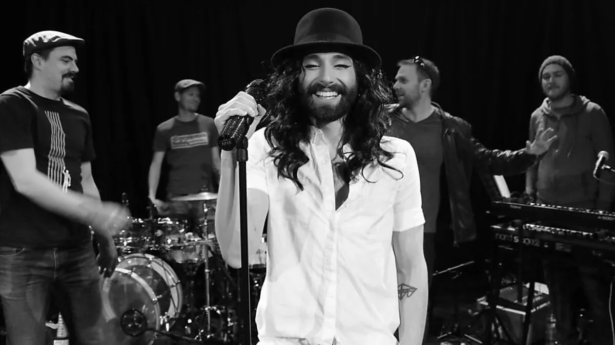 Burgbesuch von Conchita