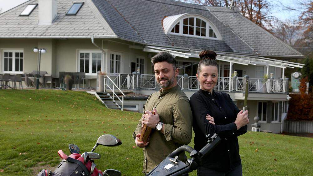Igor Vasiljevic und Melanie Wassermann übernehmen die Gastronomie am Golfplatz Moosburg