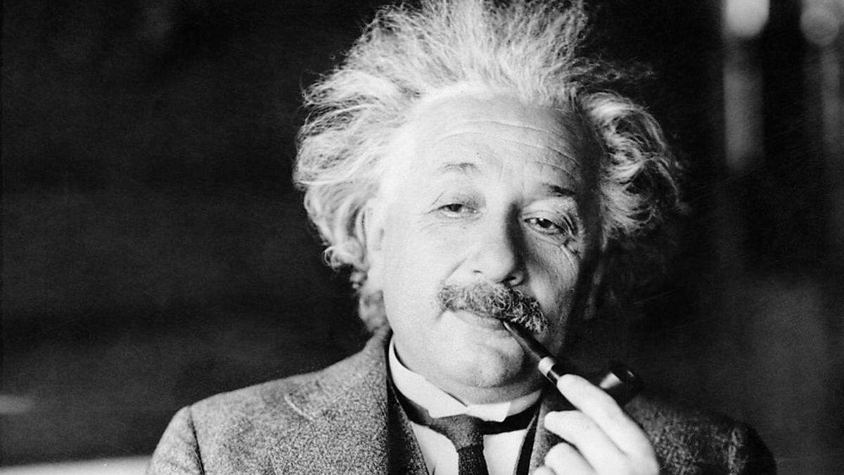 Albert Einstein prägte den Begriff &quot;spukhafte Fernwirkung&quot;