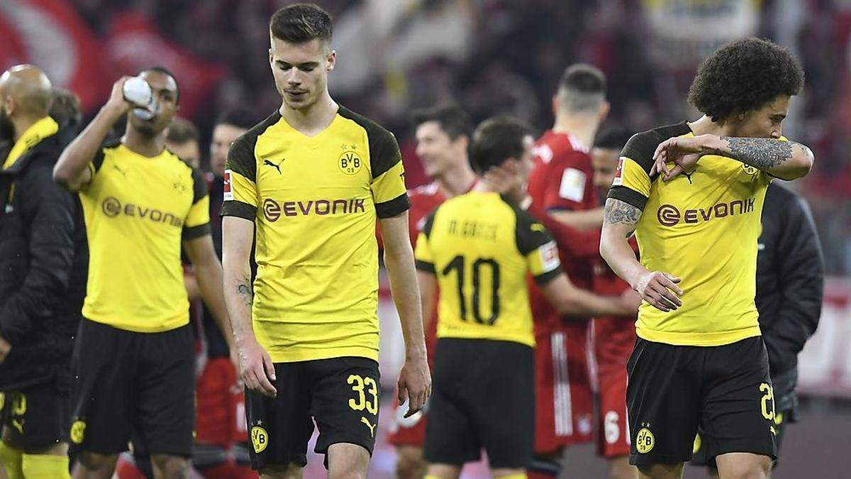 Dortmund ist nach der Niederlage gegen die Bayern um eine Reaktion bemüht