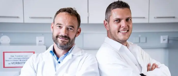 Thomas Pfeifer und Herwig Tiefenbacher